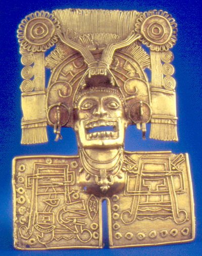 Mictlantecutl Pectoral by Mixtec